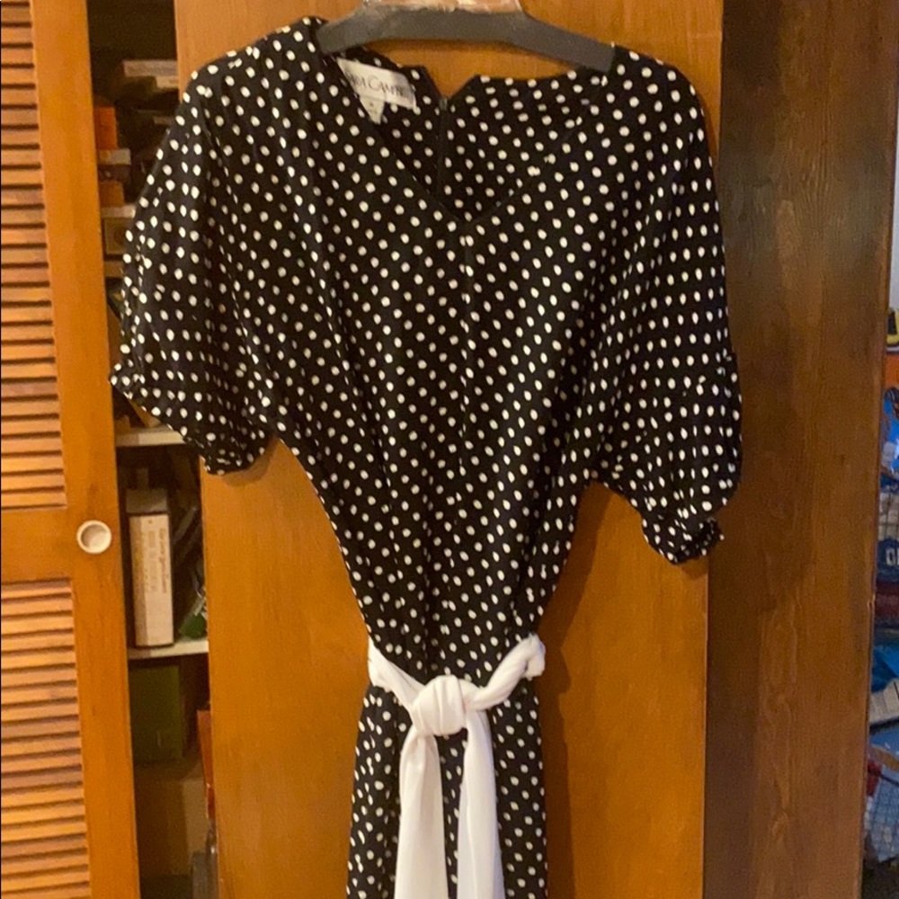 NWOT polka dot dress by Sara Campbell